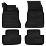 ΠΑΤΑΚΙΑ ΣΕ ΣΚΑΦΗ TPE ΛΑΣΤΙΧΟ ΓΙΑ MERCEDES A CLASS W176 2012-2018  ΣΕ ΜΑΥΡΟ ΧΡΩΜΑ NOVLINE - 4 ΤΕΜ.