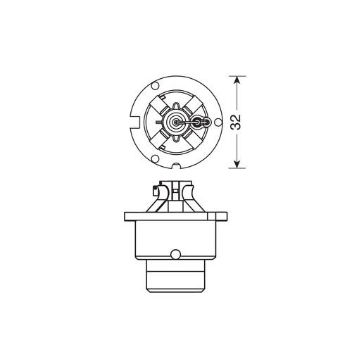 D4R 35W 12V 4300K ULTRA WHITE
