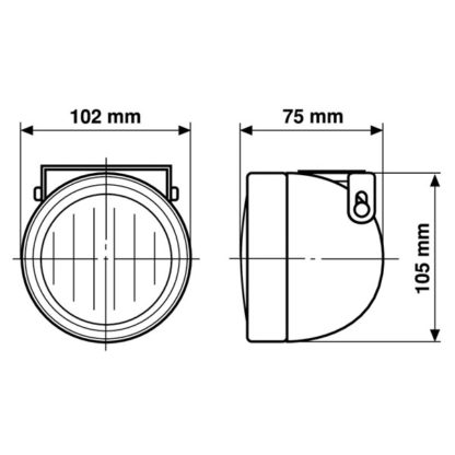 ΠΡΟΒΟΛΕΑΣ LUNAR 12V H3 55W 2ΤΕΜ.