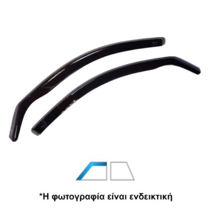 CHEVROLET EVANDA 4D 2000-2005 ΖΕΥΓΑΡΙ ΑΝΕΜΟΘΡΑΥΣΤΕΣ ΑΠΟ ΕΥΚΑΜΠΤΟ ΦΙΜΕ ΠΛΑΣΤΙΚΟ HEKO - 2 ΤΕΜ.