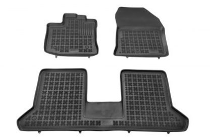 Λαστιχένια πατάκια Rezaw Plast για Dacia Dokker (2012+) - τύπου σκαφάκι - 3τμχ.