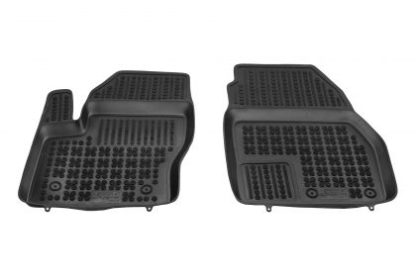 Λαστιχένια πατάκια Rezaw Plast για Ford Transit Connect II (2013+) - front with an extra material on the driver side - τύπου σκαφάκι - 2τμχ.