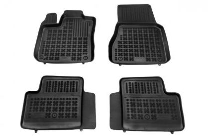 Λαστιχένια πατάκια Rezaw Plast για Renault Twingo III (2014+) - 5-door - τύπου σκαφάκι - 4τμχ.