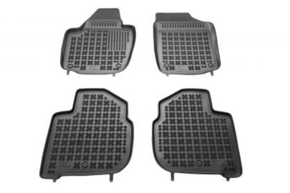 Λαστιχένια πατάκια Rezaw Plast για Seat Toledo (2012+) / Skoda Rapid / Rapid Spaceback (2013+) - τύπου σκαφάκι - 4τμχ.