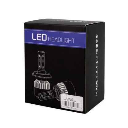 H13 H/L 10>36V 6.500K 10.000lm 80W COB LED EPISTAR 1021 C6 KIT ΜΕ ΑΝΕΜΙΣΤΗΡΑΚΙ M-TECH - 2 ΤΕΜ.