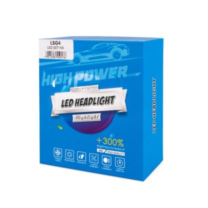 H4 12>24V 6.500K 5.000lm 50W CSP1860 LED LSG SERIES +300% KIT M-TECH - 2 ΤΕΜ.