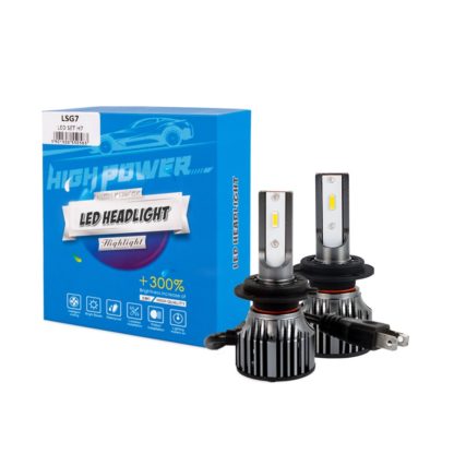 H7 12>24V 6.500K 6.400lm 50W CSP1860 LED LSG SERIES +300% KIT M-TECH - 2 ΤΕΜ.