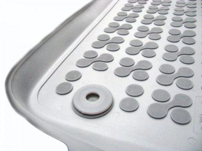 Λαστιχένια πατάκια Rezaw Plast για Opel Astra G / H (1998-2008) - τύπου σκαφάκι - γκρι - 4τμχ.