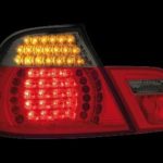 Πίσω φανάρια led για BMW E46 cabrio (1999-2007) - φιμέ φλας - σετ 2τμχ.