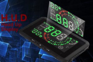 HUD Display 4" – συσκευή  προβολής ενδείξεων για μπροστινό παρμπρίζ