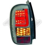 Πίσω φανάρια led  για Dacia Duster (2009+) - φιμέ - σετ 2τμχ.