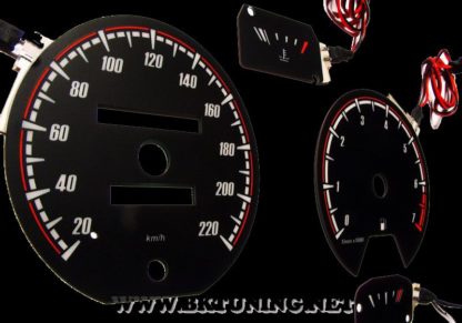 Φωτιζόμενα όργανα κοντέρ για Vw Golf II