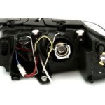 Φανάρια εμπρός angel eyes για Vw Passat B5.5 (2001-2005) - μαύρα , χωρίς λάμπες (Η7) - σετ 2τμχ.