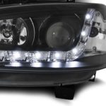 Φανάρια εμπρός led για Renault Megane (2002-2005) , με λάμπες (Η1) - σετ 2τμχ.