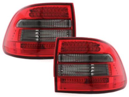 Πίσω φανάρια led για Porsche Cayenne (2003-2007) - φιμέ φλας - σετ 2τμχ.