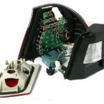 Πίσω φανάρια led για BMW E46 coupe (1998-2003) - chrome - σετ 2τμχ.