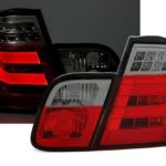 Πίσω φανάρια led για BMW E46 sedan (2001-2005) - φιμέ - σετ 2τμχ.