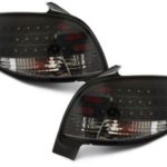 Πίσω φανάρια led για Peugeot 206 - black - σετ 2τμχ.