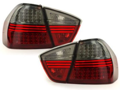 Πίσω φανάρια led για BMW E90 sedan (2005-2008) - φιμέ - σετ 2τμχ.