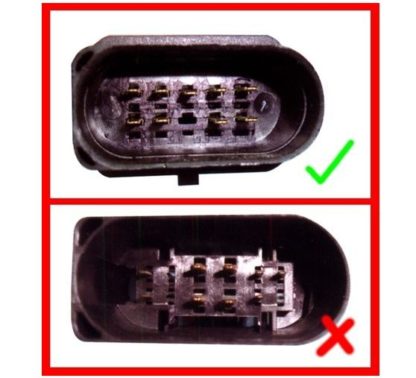 Φανάρια εμπρός led Dayline για Auti TT (1998-2005) - μαύρα , με λάμπες (Η1) - σετ 2τμχ.