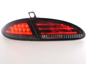 Πίσω φανάρια led για Seat Leon 1P (2005-2009) – μαύρα – σετ 2τμχ.