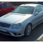 Μάσκα Mercedes  CLK W209 (2002+) - μαύρη