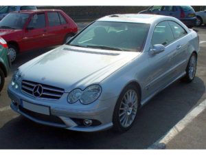 Μάσκα Mercedes  CLK W209 (2002+) – μαύρη