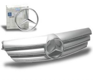 Μάσκα για Mercedes   CLK W209 (2002+) – χρωμίου