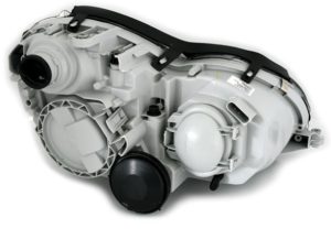 Φανάρια εμπρός για Mercedes C-CLASS W203 (2000-2006) , με λάμπες (Η1) – σετ 2τμχ.