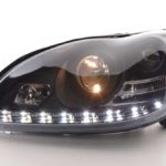 Φανάρια εμπρός led για Mercedes W 220 S-Class (2002-2005) , με λάμπες (Η1) - σετ 2τμχ.