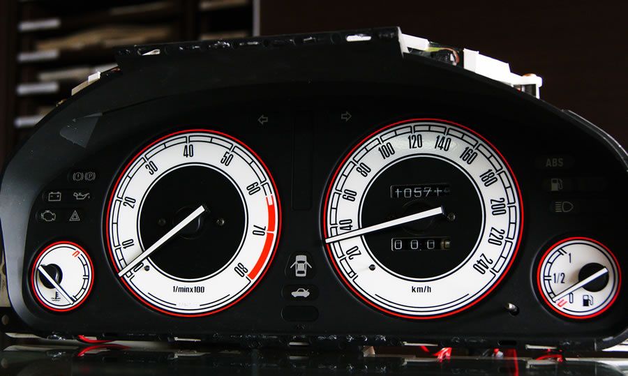 Φωτιζόμενα όργανα ταμπλό για Honda Accord (1993-1998) sedan - design 2