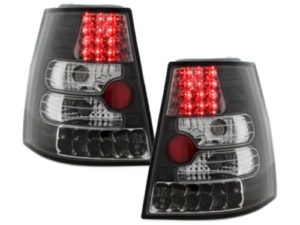 Πίσω φανάρια led για Vw Bora / Golf IV combi – μαύρα – σετ 2τμχ.