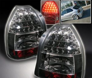 Πίσω φανάρια led για Honda Civic 3D (1996-2001) – σετ 2τμχ.