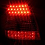 Πίσω φανάρια τύπου led για Audi A4 sedan (1995-2001) - μαύρα - σετ 2τμχ.