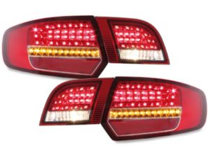 Πίσω φανάρια led για Audi A3 Sportback (2003-2008) – κόκκινα – σετ 2τμχ.