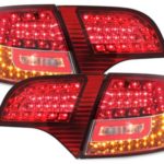 Πίσω φανάρια led για Audi A4 caravan (s/w) (2004-2007) - σετ 2τμχ.