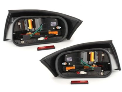 Πίσω φανάρια led μαύρα Audi TT (1998-2005) - σετ 2τμχ.