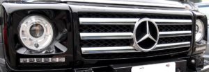 Φώτα ημέρας για Mercedes W461 / W463 G-CLASS (1989-2010) – ασημένια σετ 2τμχ.