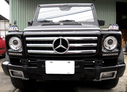 Φώτα ημέρας για Mercedes W461 / W463 G-CLASS (1989-2010) - ασημένια σετ 2τμχ.