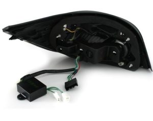 Πίσω φανάρια led για BMW E60 (2003-2007) – φιμέ με led φλας – σετ 2τμχ.