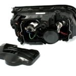 Φανάρια εμπρός για Mercedes C-CLASS W202 (1993-2001) , chrome , με λάμπες (Η1) - σετ 2τμχ.