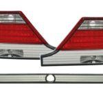 Πίσω φανάρια led Mercedes W140 (1991-1998) - σετ 2τμχ.