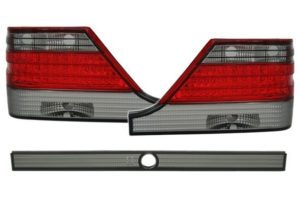 Πίσω φανάρια led Mercedes W140 (1991-1998) – φιμέ φλας – σετ 2τμχ.