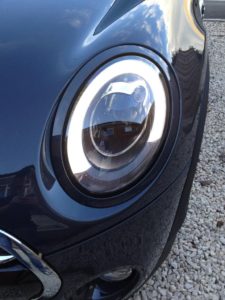 Φανάρια εμπρός για Mini cooper (2006-2010) – led bar design , με λάμπες (Η9) – σετ 2τμχ.