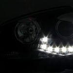 Φανάρια εμπρός led για VW Golf 5 , με λάμπες (Η1/H7) - σετ 2τμχ.