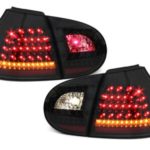 Πίσω φανάρια led για VW Golf 5 - black - σετ 2τμχ.