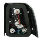 Πίσω φανάρια για Vw Passat 3Β / Β5 sedan (1997-2000) - μαύρα - σετ 2τμχ.