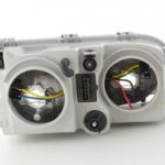 Φανάρια εμπρός για Volvo S40 / V40 (1996-2000) , με λάμπες (Η1) - σετ 2τμχ.