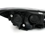 Φανάρια εμπρός led για Ford Focus (20011+) - μαύρα , με λάμπες (Η1) - σετ 2τμχ.