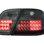 Πίσω φανάρια led για Mercedes CLK W208 (1997-2002) - φιμέ - σετ 2τμχ.